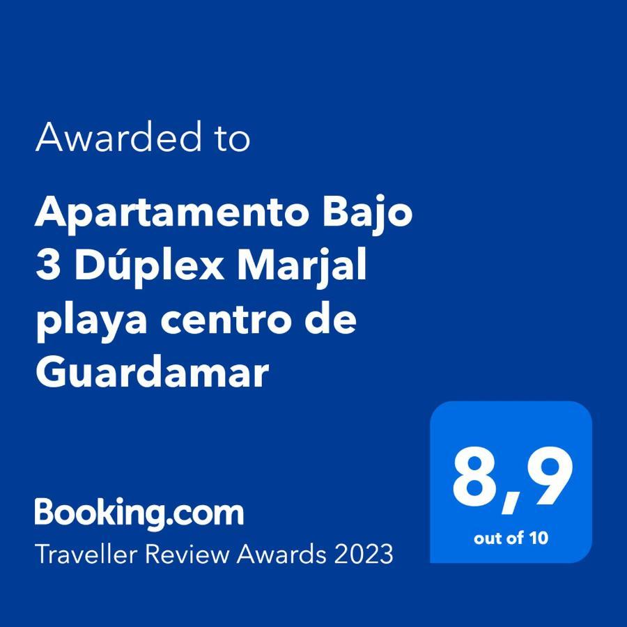 Apartamento Bajo 3 Duplex Marjal Playa Centro De Guardamar Guardamar del Segura Exterior foto